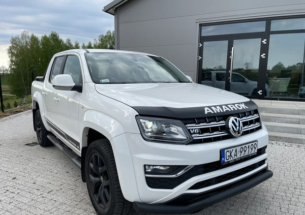 Volkswagen Amarok cena 109900 przebieg: 345111, rok produkcji 2018 z Rawicz małe 631